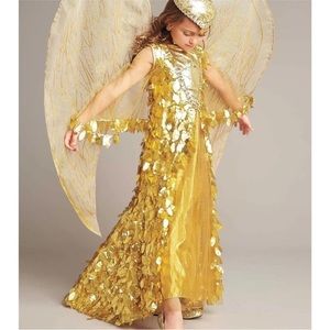 Chasing Fireflies Golden Phoenix Costume Dress